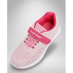 toothless Girls Low-Top Flat Shoes with Velcro Fastening-picture-46