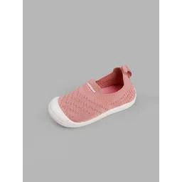 toothless Girls Peach Textured Slip-On Sneakers Casual Shoes-picture-34