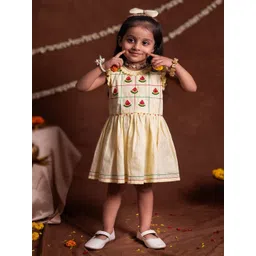 TOPLOVE Girls Embellished Fit & Flare Dress-picture-32