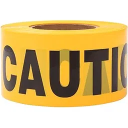 TopSoon Yellow Caution Tape Roll 3-Inch by 1000-Feet Non-Adhesive Construction Safety Barrier Ribbon for Danger/Hazardous Areas-picture-14