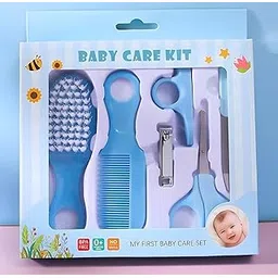 Tortoise zone 6 in 1 Baby Grooming Kit Healthcare Accessories Set to Keep Infants and Toddlers Clean Perfect Nursery Gift with Nail and Hair Grooming Tools for Kids (Pack of 1, Multicolor-image-16