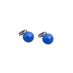 Tossido Blue & Silver-Toned Cufflink-picture-19