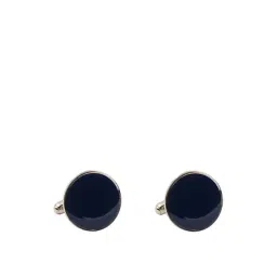 Tossido Blue Solid Cufflinks-picture-13