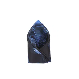 Tossido Men Black & Blue Printed Microfibre Pocket Square-picture-36