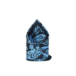 Tossido Men Black & Blue Printed Pocket Square-picture-34