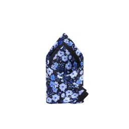 Tossido Men Black & Blue Printed Pocket Square-picture-39