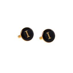 Tossido Men Black & Gold-Toned Cufflink-picture-38