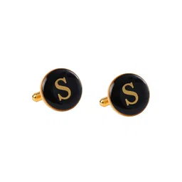 Tossido Men Black & Gold-Toned Cufflink-picture-24