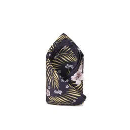Tossido Men Black & Mustard Yellow Printed Pocket Square With A Gift Box-picture-23