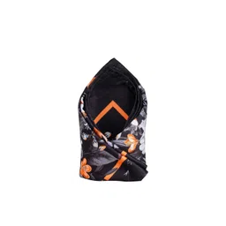 Tossido Men Black & Orange Printed Pocket Square-picture-27