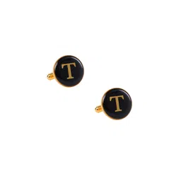 Tossido Men Black & Yellow Cufflink-picture-31