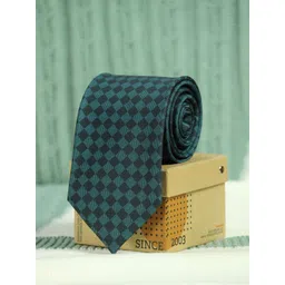 Tossido Men Blue & Black Printed Broad Tie-picture-27