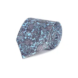 Tossido Men Blue & Black Printed Broad Tie-picture-23