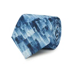 Tossido Men Blue & Black Printed Broad Tie-picture-28