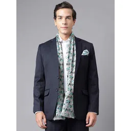 Tossido Men Floral Printed Satin Stole & Pocket Square Set-picture-29