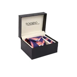 Tossido Men Purple & Pink Printed Accessory Gift Set-picture-22