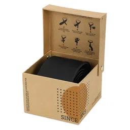 Tossido Men Solid Skinny Tie-image-14