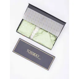 Tossido Men Woven Design Ascot & Pocket Square Accessory Gift-picture-21
