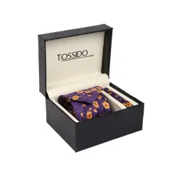 Tossido Multi Printed Necktie and Pocket Square Set For Men-picture-32