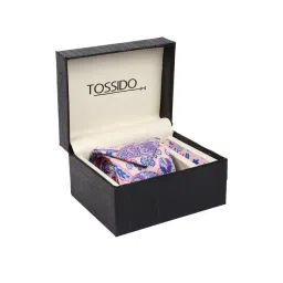 Tossido Multi Printed Necktie and Pocket Square Set For Men-picture-23