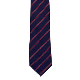 Tossido Navy Blue Striped Broad Tie-picture-38