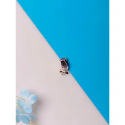 Tossido Purple Plated Metal Brooch-picture-15