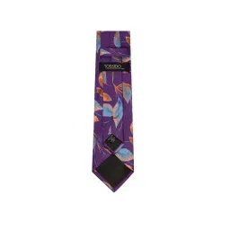 Tossido Purple Printed Necktie image 4