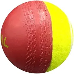 total sports & fitness Total Red & Green Rubber Swing Cricket Ball - Ideal for All Age Groups | Durable & Perfect for Swing Practice | Indoor & Outdoor Practice | Waterproof & High-Visibility Regular Cricket Play Ball-picture-11