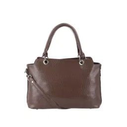 Toteteca Brown Textured Medium Handbag-picture-46