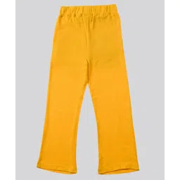 Totle Cotton Solid Pant - Yellow-picture-25