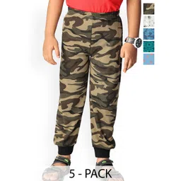 TotzTouch Boys Pack Of 5 Printed Pyjama-picture-52