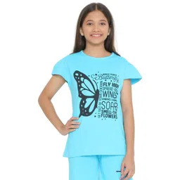 TotzTouch Girls Printed Pockets T-shirt-picture-55