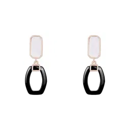 Touch925 925 Pure Silver Drop Statement Earrings-picture-16