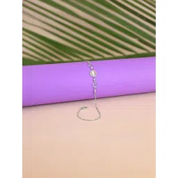 Touch925 925 Pure Silver Dual Circular Anklet-picture-38