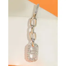 Touch925 925 Pure Silver Interlinked Drop Earrings-picture-25