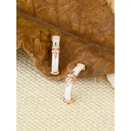 Touch925 925 Pure Silver Unique Statement Stud Earrings-picture-17