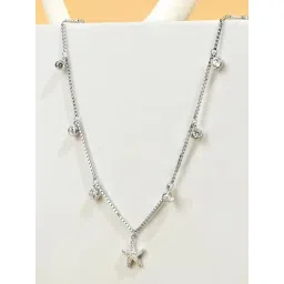 Touch925 Pure Silver Charm Starfish Necklace-picture-10