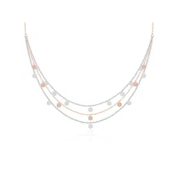 Touch925 Silver Hexa Charm Silver Necklace for Women-picture-21