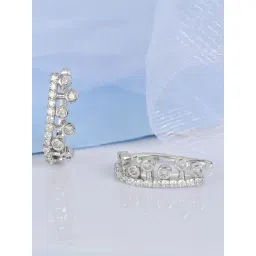 Touch925 Sterling Silver Celestial Dance Earrings for women-picture-22