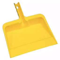 TOUGH GUY Polyethylene Handheld Dust Pan Yellow 4-1/4 inch Handle Length, 48LZ18-picture-47