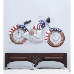 toughcrafts Grey Iron American Bike Metal Wall Art-picture-22