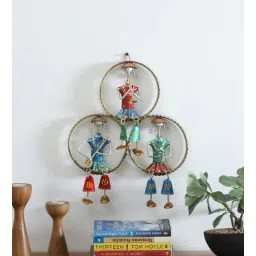 toughcrafts Iron Golden Dolls Wall Metal Art-picture-24