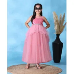 toy balloon kids Girls Embellished Fit and Flare Dress-picture-50