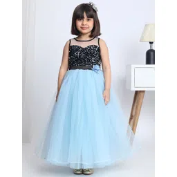 Toy Balloon kids Girls Embellished Net Fit & Flare Dress-picture-43