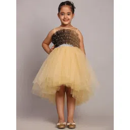 Toy Balloon kids Girls Embellished Net Fit & Flare Dress-picture-24