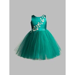 Toy Balloon kids Girls Embellished Net Fit & Flare Dress-picture-27