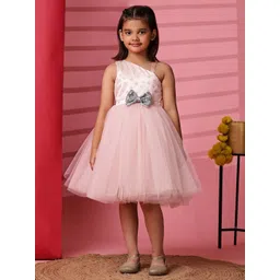Toy Balloon kids Girls Embellished Net Tulle Fit & Flare Dress-picture-17
