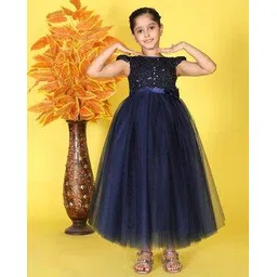 toy balloon kids Girls Embroidered Fit & Flare Dress-picture-27