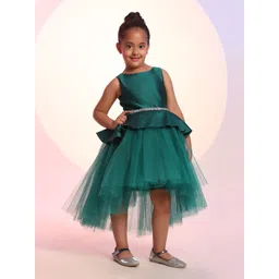 Toy Balloon kids Girls Net Fit & Flare Dress-picture-41