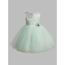 Toy Balloon kids Girls Net Fit & Flare Dress-picture-43